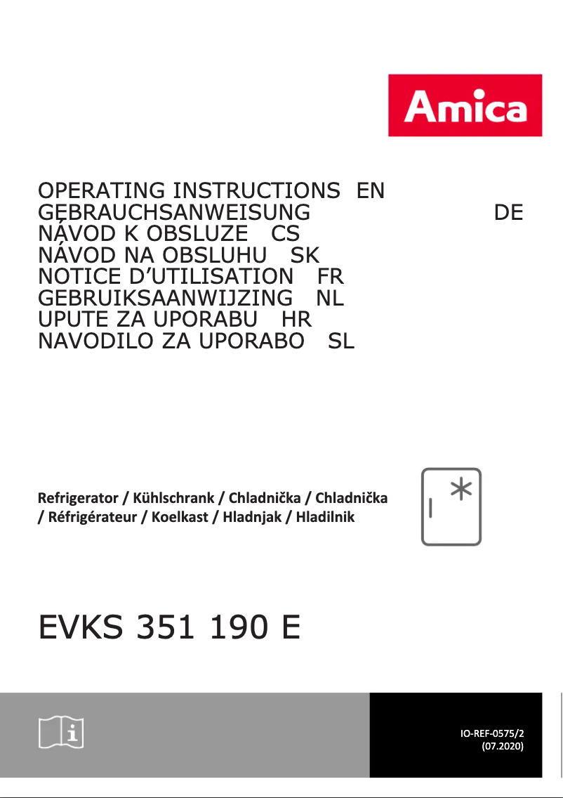Imagen de la primera página del manual del dispositivo EVKS 351 190 E