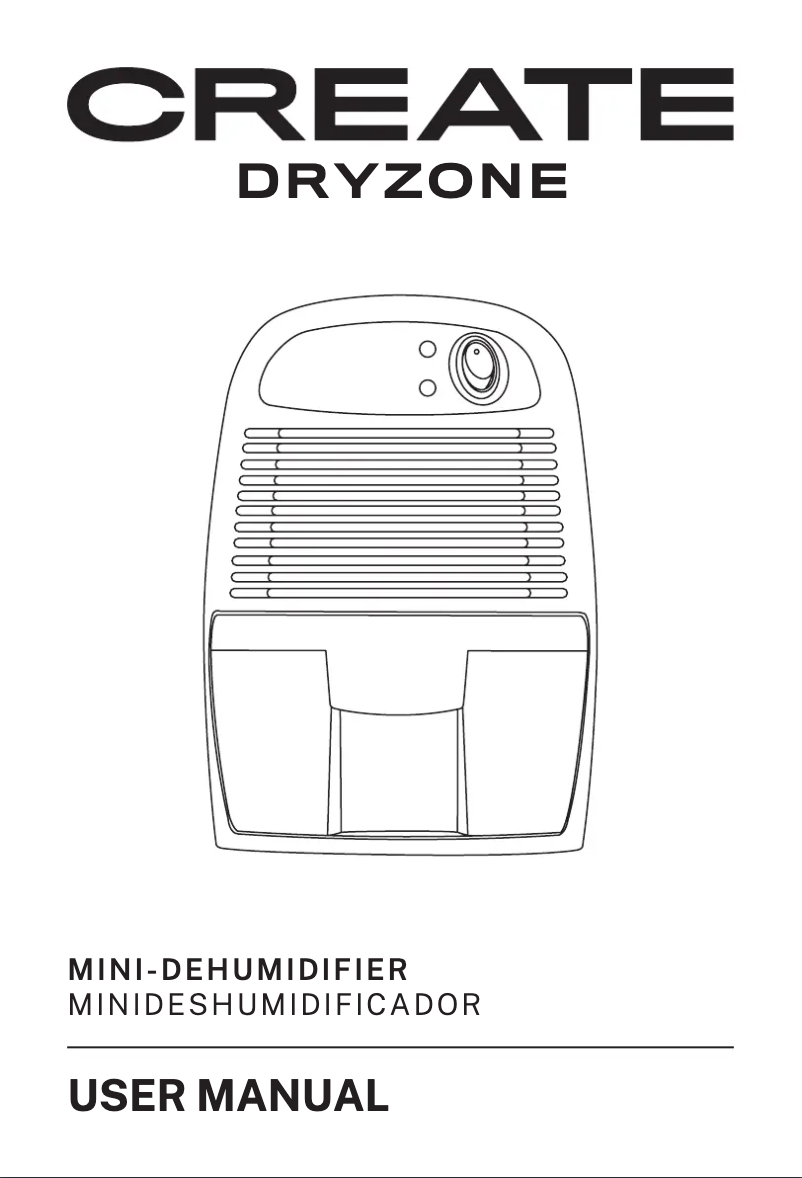 Imagen de la primera página del manual del dispositivo DRYZONE