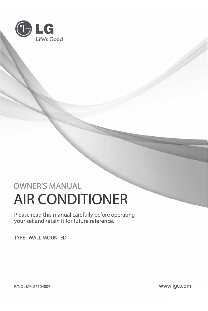 Página 1 del manual Manual de usuario LG BSNQ246C5U1