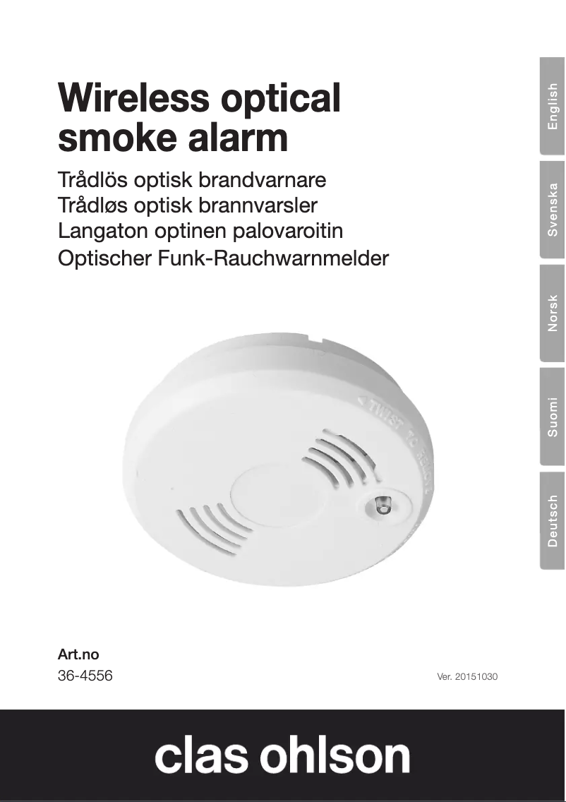 Imagen de la primera página del manual del dispositivo 10401