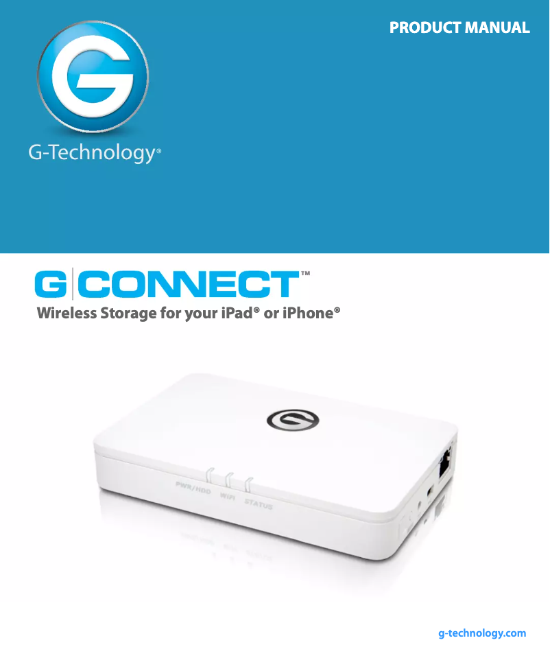 Página 1 del manual Manual de usuario HGST G-Connect