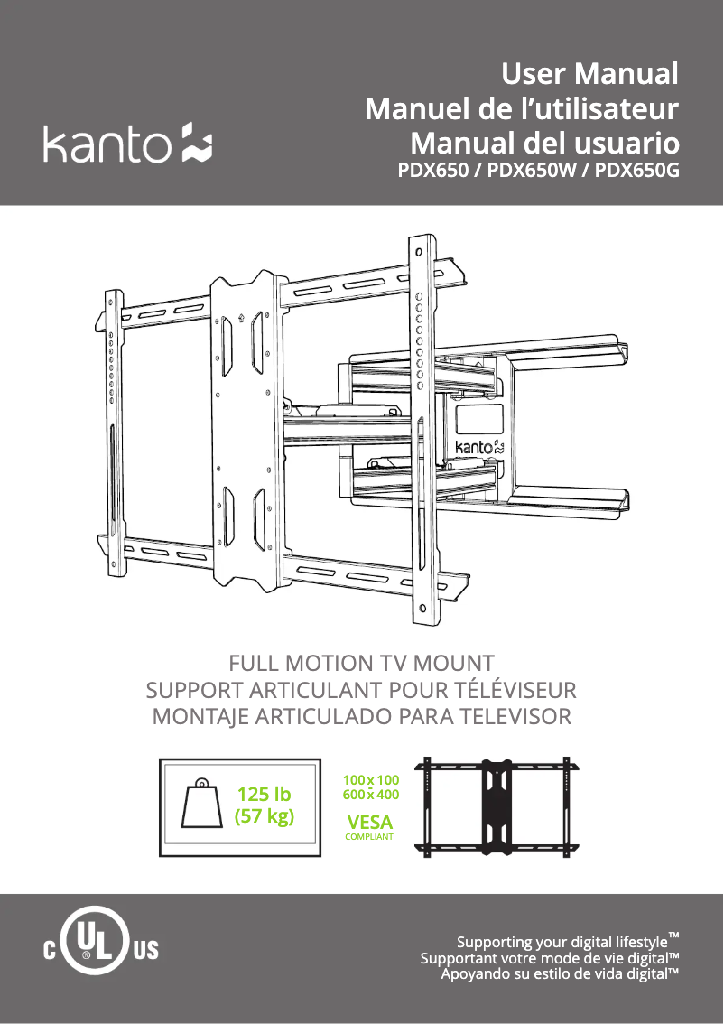 Página nº 1 - Manual de usuario Kanto PDX650