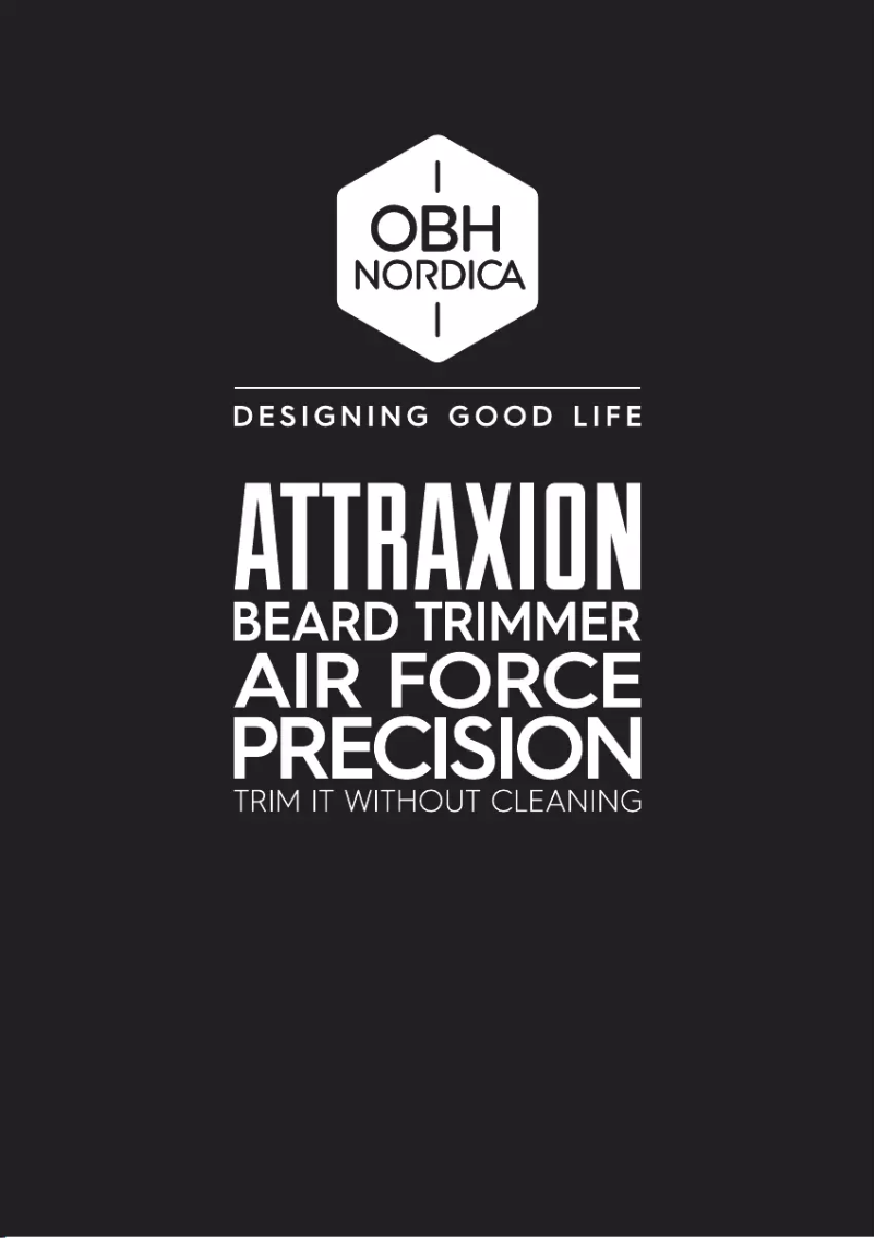 Página nº 1 - Manual de usuario OBH Nordica Attraxion Air Force Precision