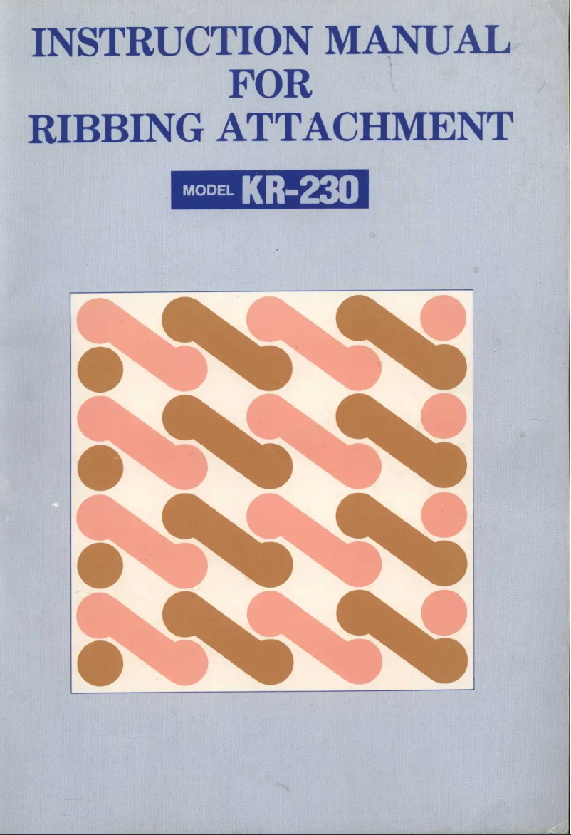 Imagen de la primera página del manual del dispositivo KR-230