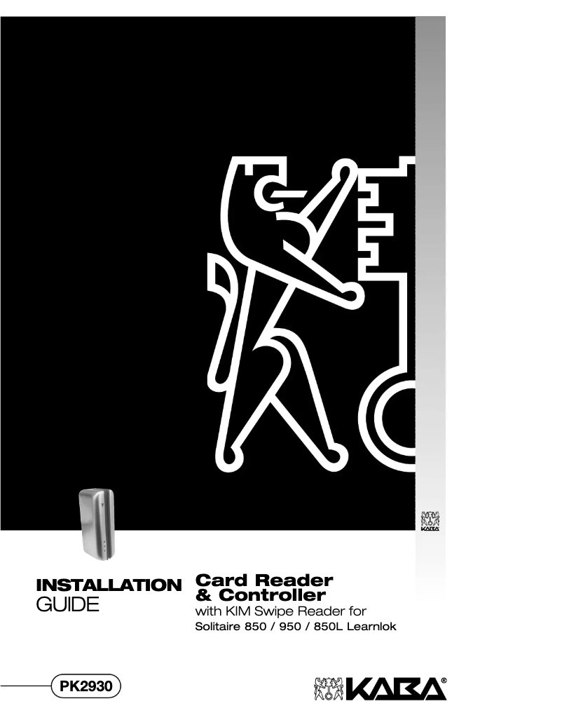 Página 1 del manual Manual de usuario Dormakaba Solitaire 850L