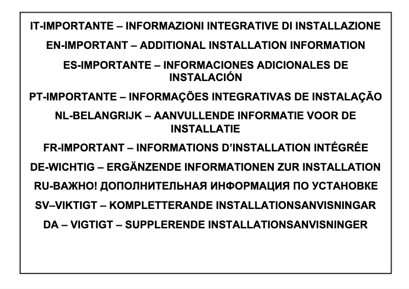 Página 1 del manual Ficha técnica Smeg STO900