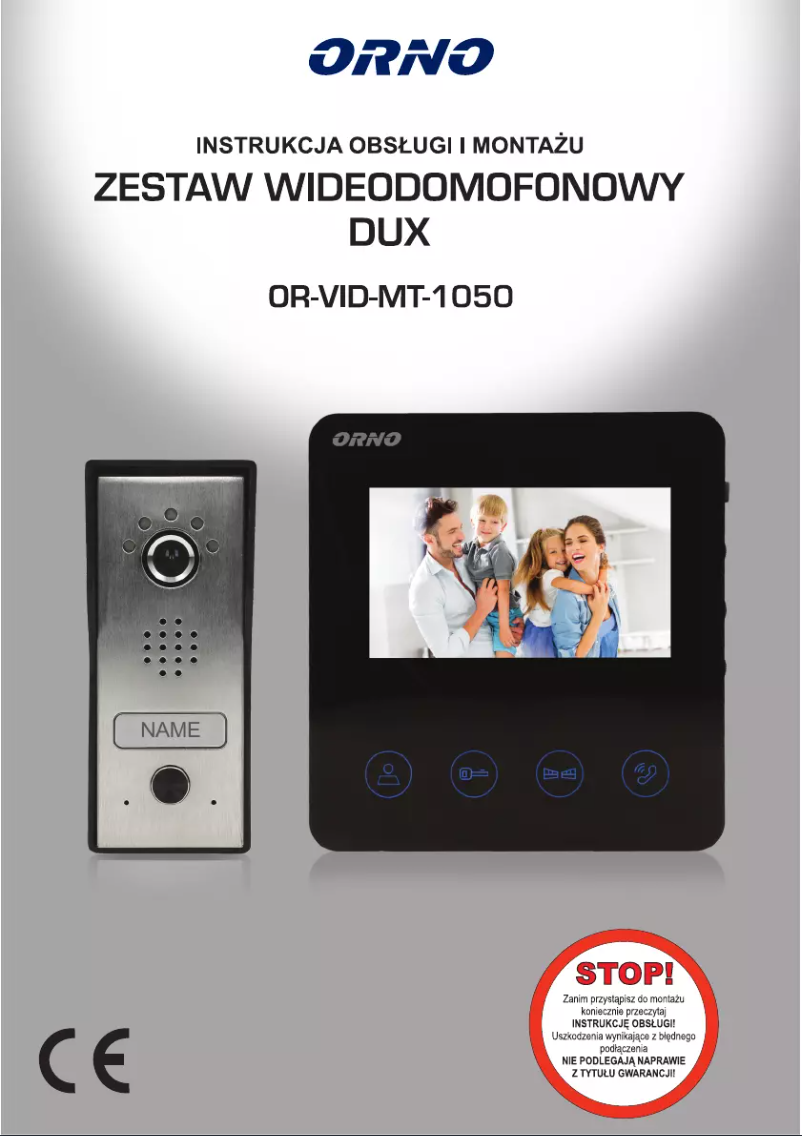 Página 1 del manual Manual de usuario Vibell OR-VID-MT-1050MV