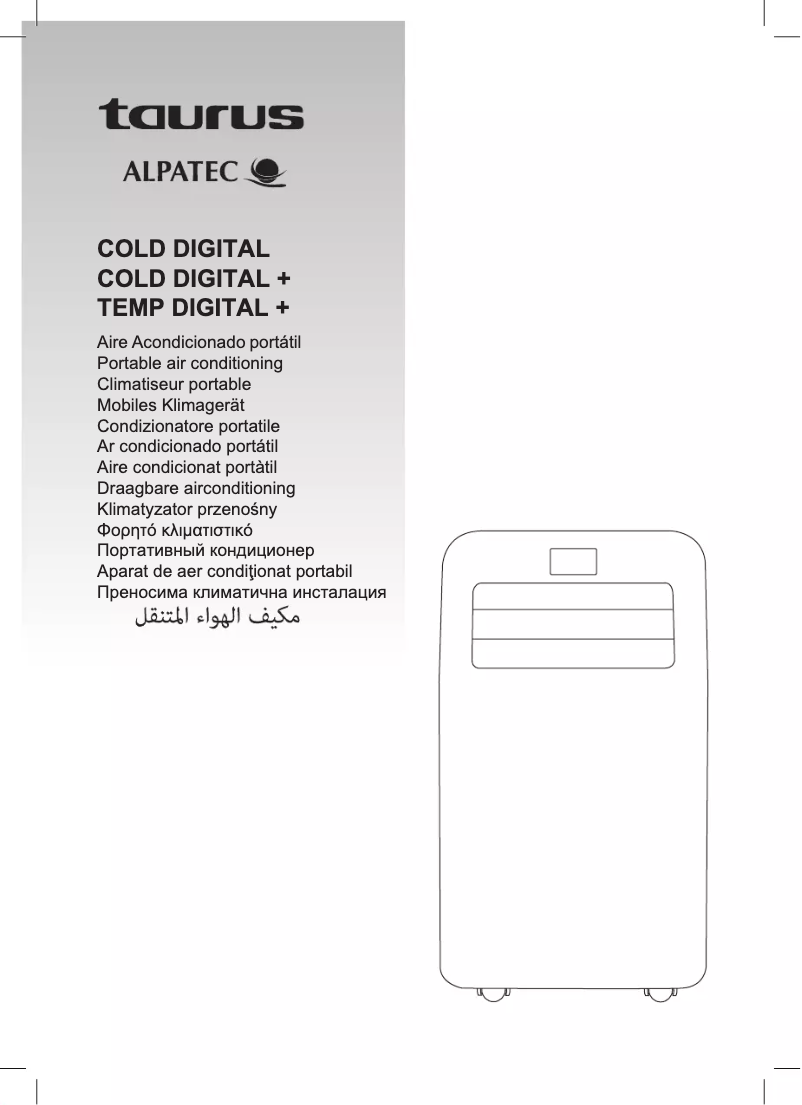 Página 1 del manual Manual de usuario Taurus Cold Digital