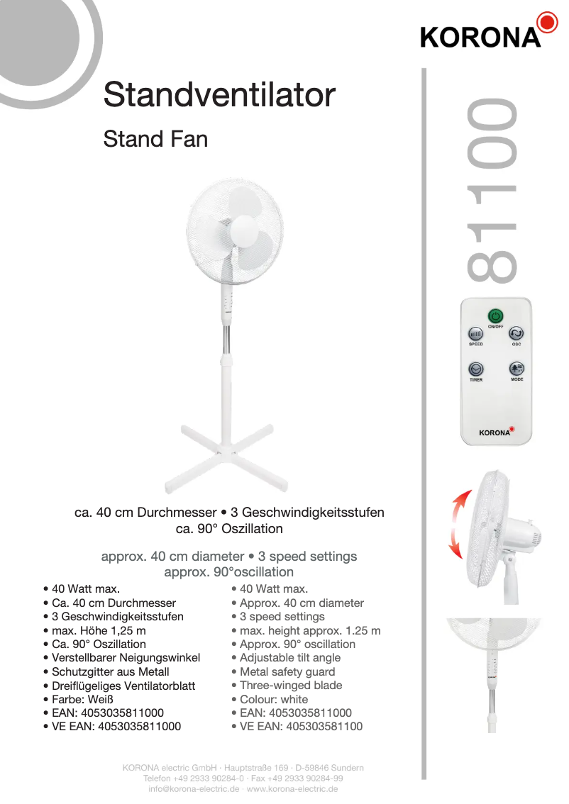 Imagen de la primera página del manual del dispositivo 81100