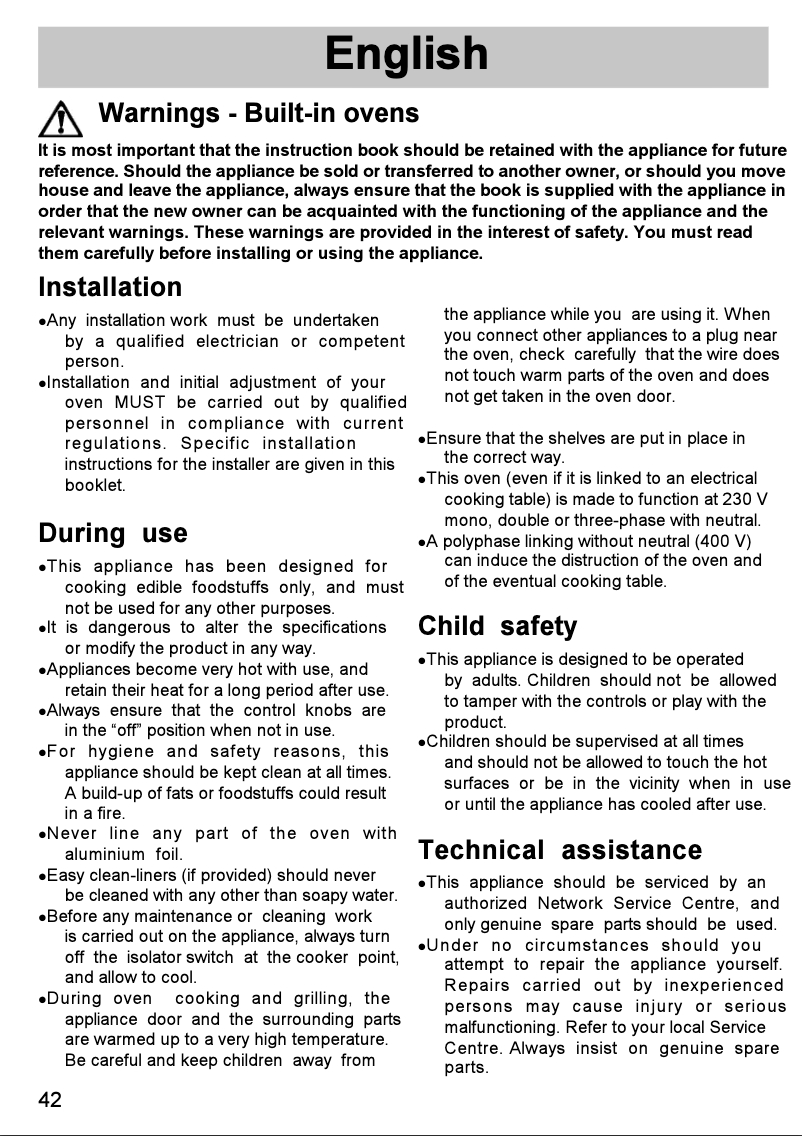 Página 1 del manual Manual de usuario Zanker ZKB7313
