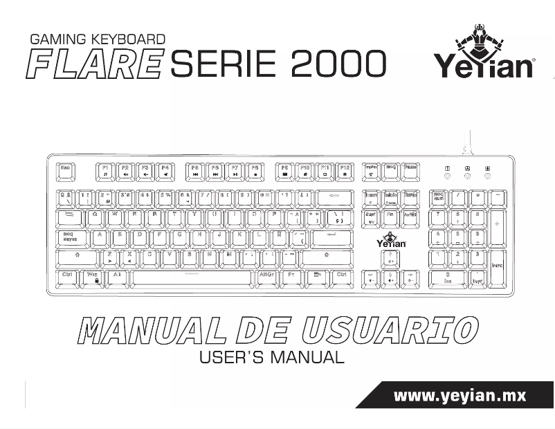 Página nº 1 - Manual de usuario Yeyian YAT1802