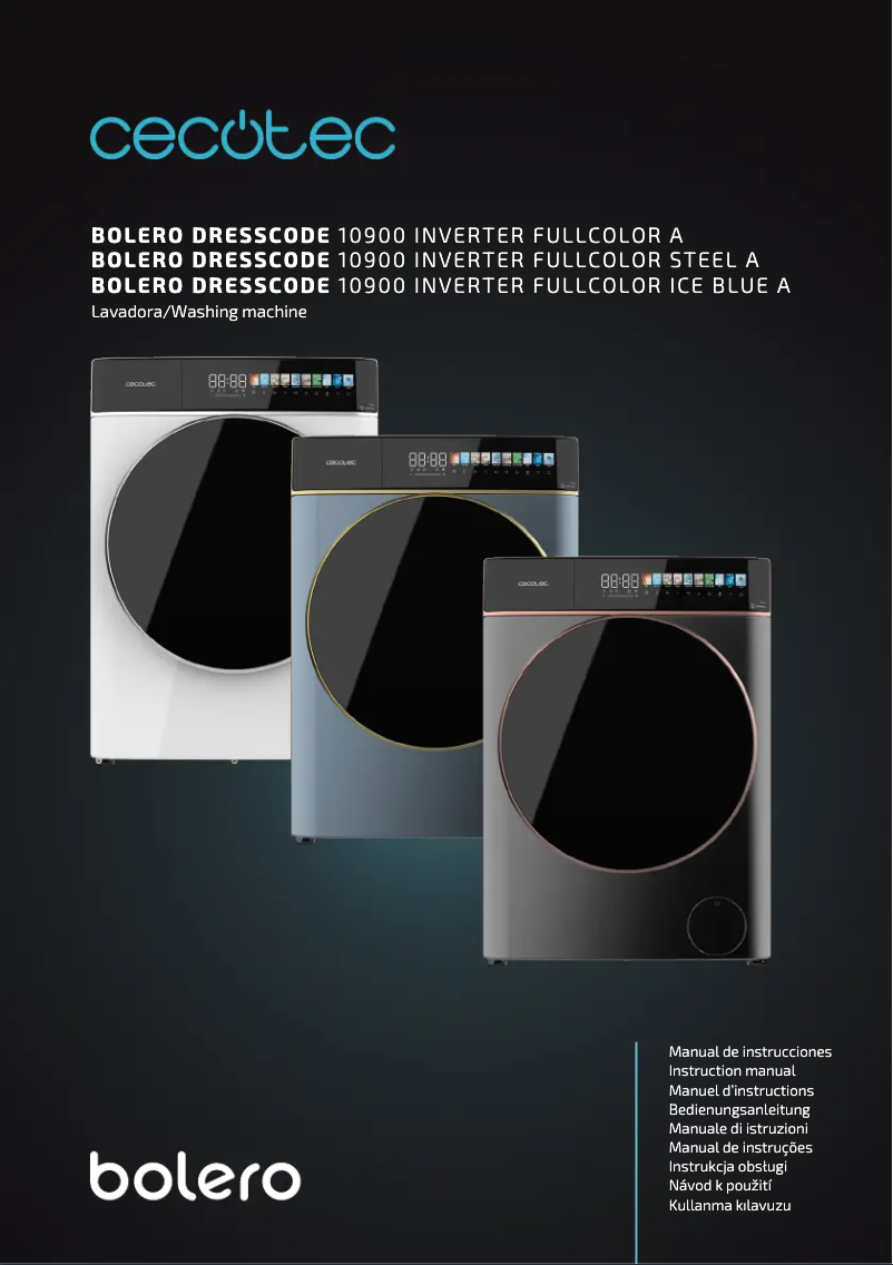 Imagen de la primera página del manual del dispositivo Bolero CoolMarket 2D