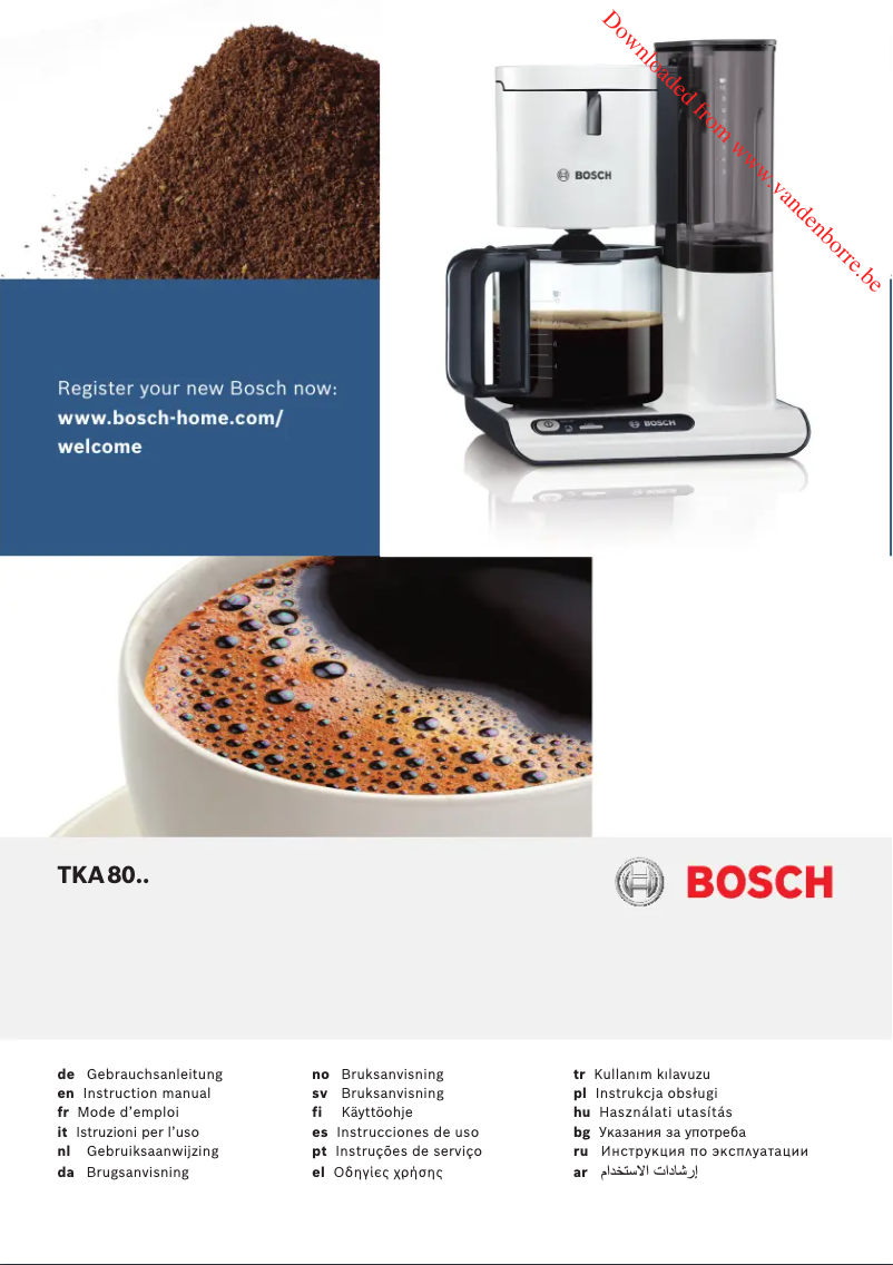 Imagen de la primera página del manual del dispositivo TKA8013