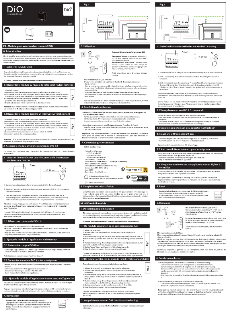 Imagen de la primera página del manual del dispositivo 55854