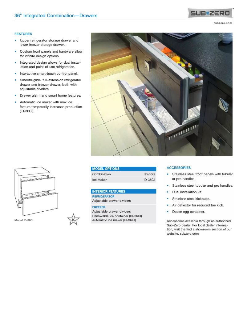 Imagen de la primera página del manual del dispositivo ID-36CI