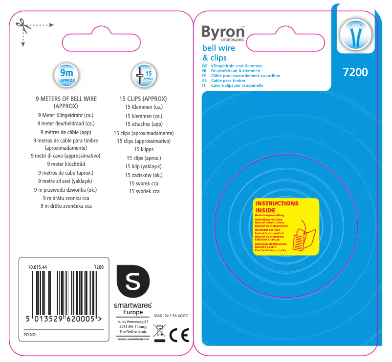 Imagen de la primera página del manual del dispositivo 7200