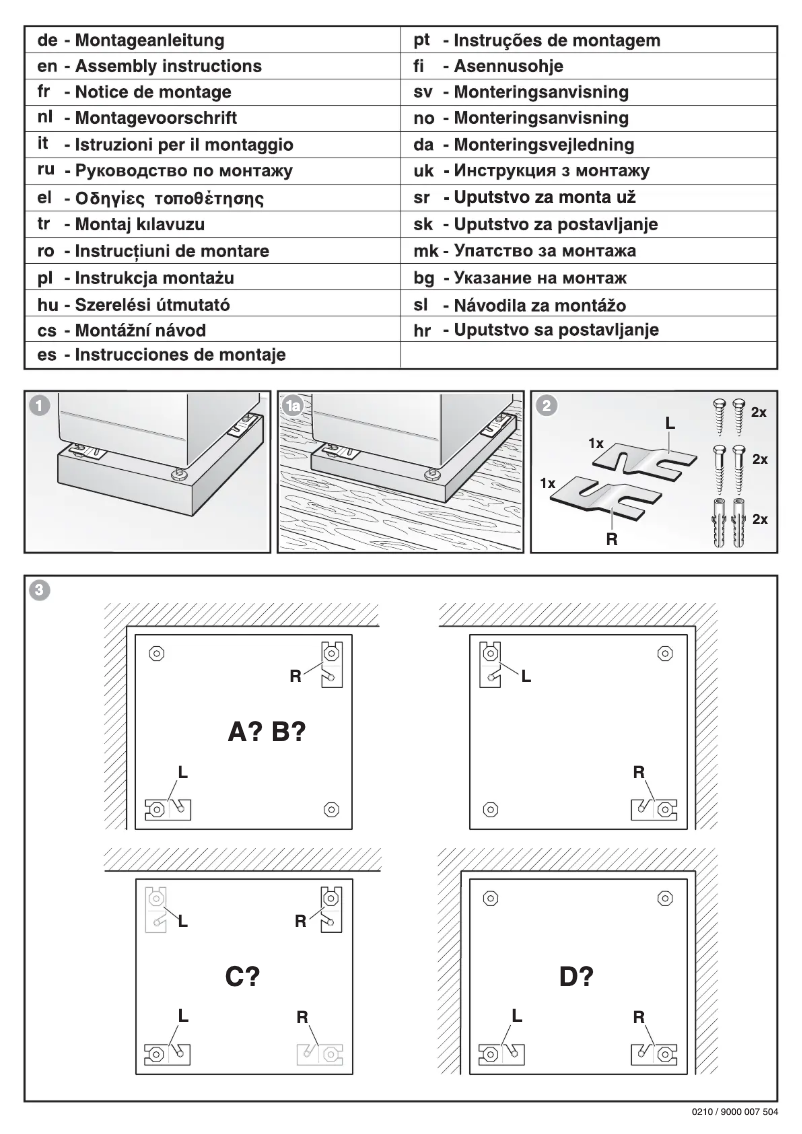 Página 1 del manual Manual de usuario Neff Z7080X0