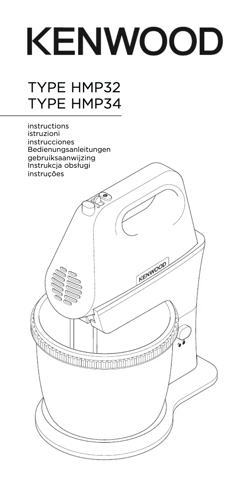 Página 1 del manual Manual de usuario Kenwood kMix HMP34