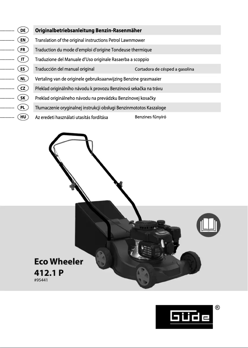 Página 1 del manual Manual de usuario Güde ECO Wheeler 412.1 P