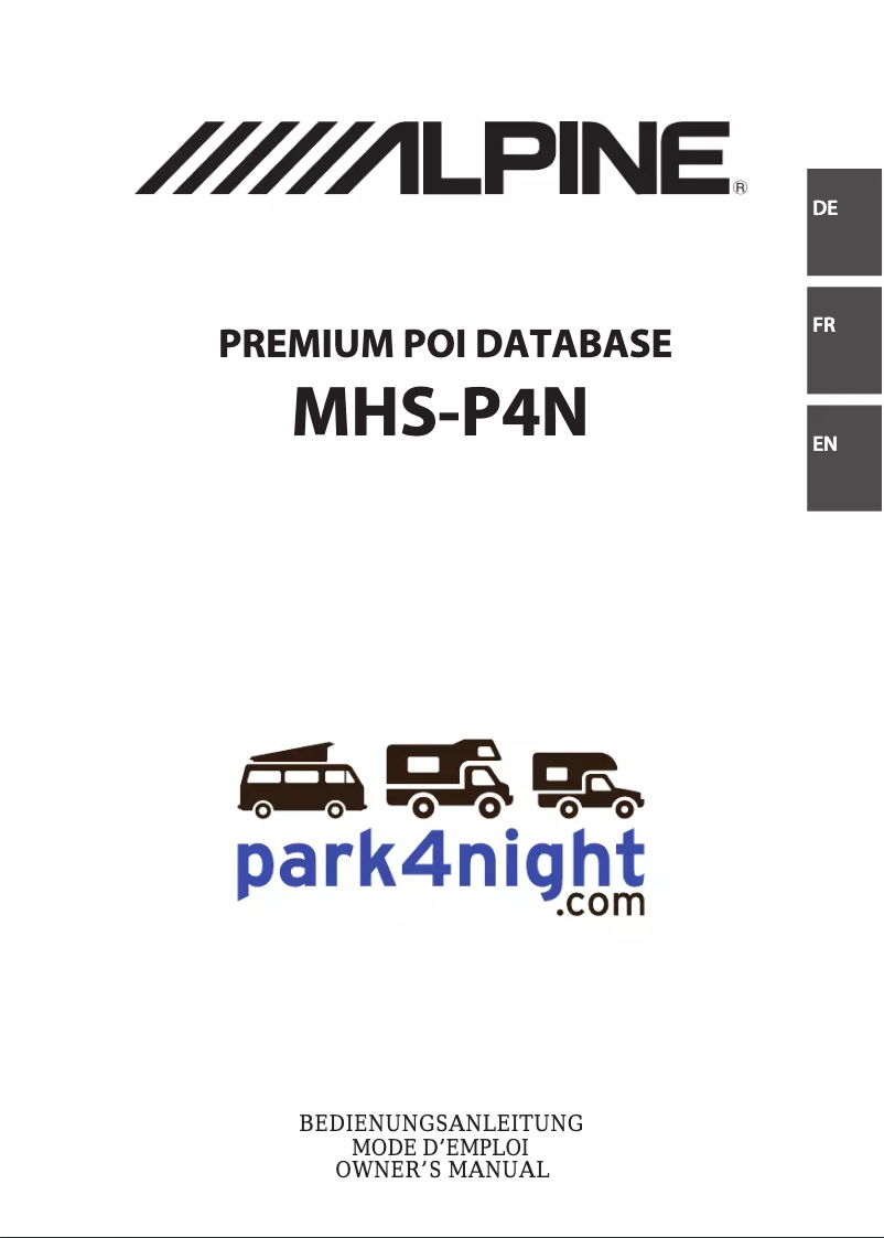 Imagen de la primera página del manual del dispositivo MHS-P4N