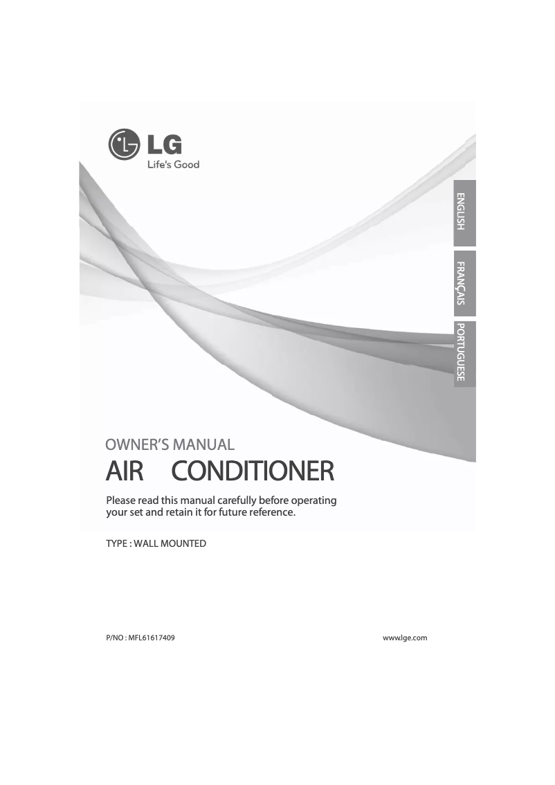 Página 1 del manual Manual de usuario LG HSNC096B5M5