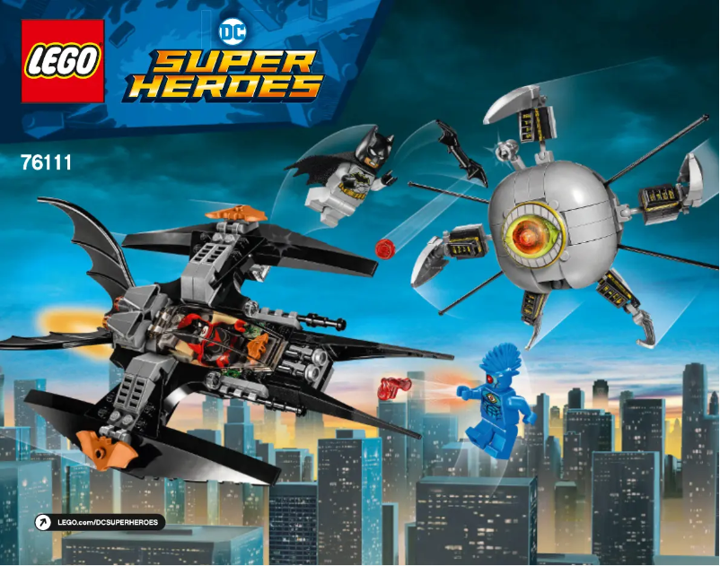 Página 1 del manual Manual de usuario Lego Dc Super Heroes 76111