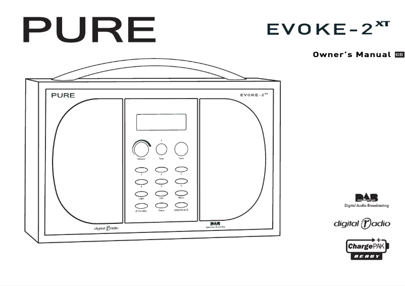 Página nº 1 - Manual de usuario Pure Evoke 2 XT