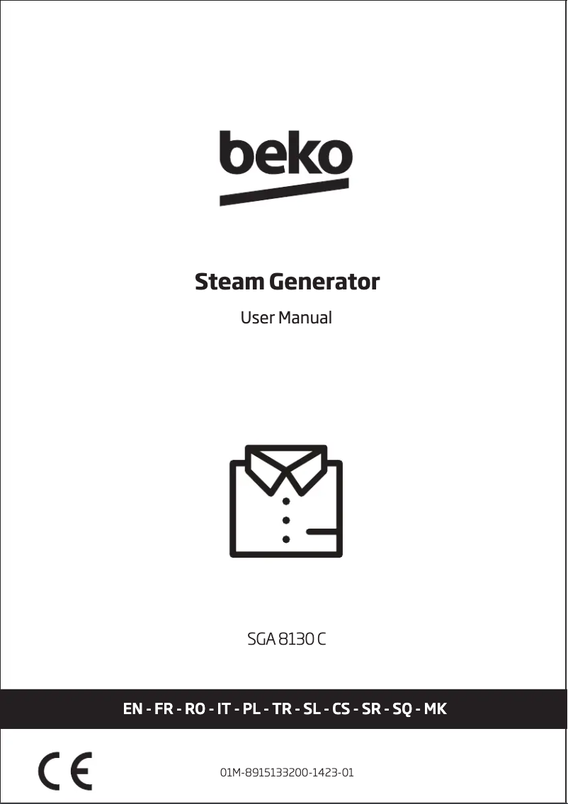 Imagen de la primera página del manual del dispositivo SGA 8130 C