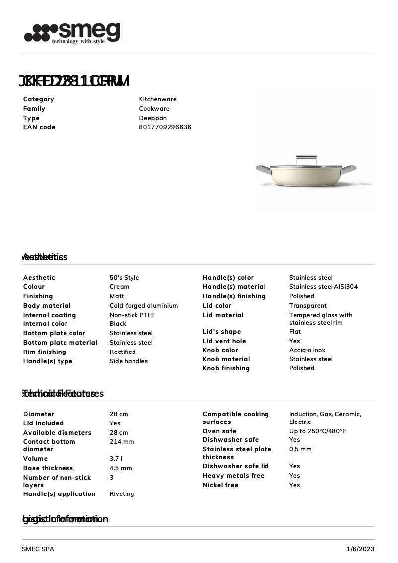 Imagen de la primera página del manual del dispositivo CKFD2811CRM