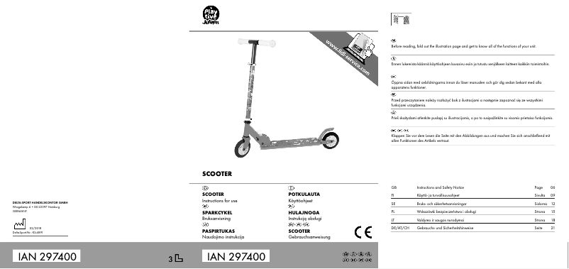 Imagen de la primera página del manual del dispositivo IAN 297400