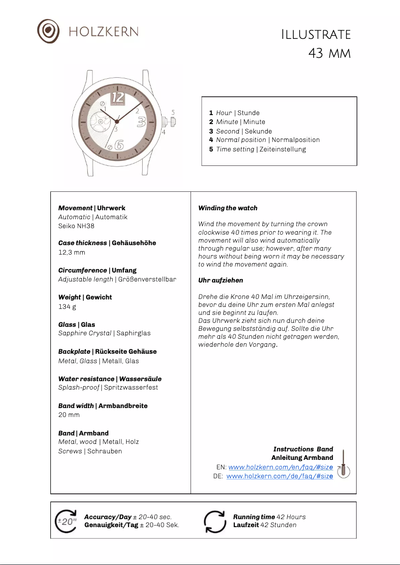 Imagen de la primera página del manual del dispositivo Will