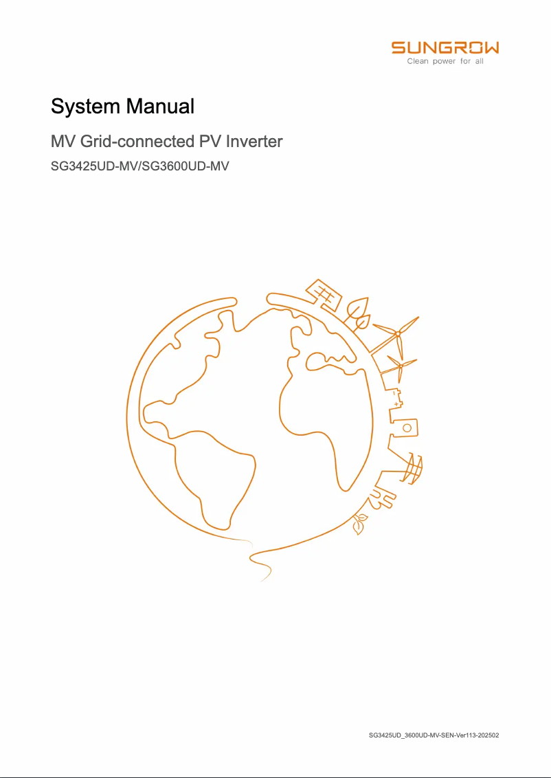 Imagen de la primera página del manual del dispositivo SG3425UD-MV