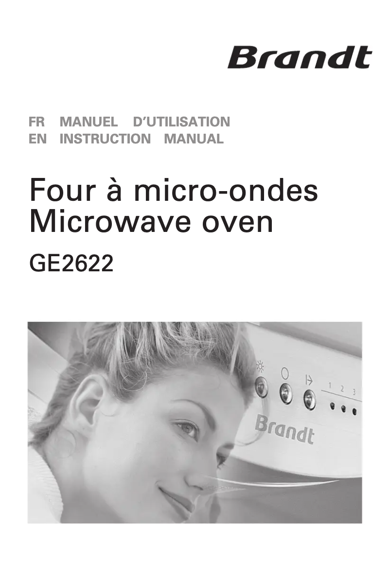 Imagen de la primera página del manual del dispositivo GE2622