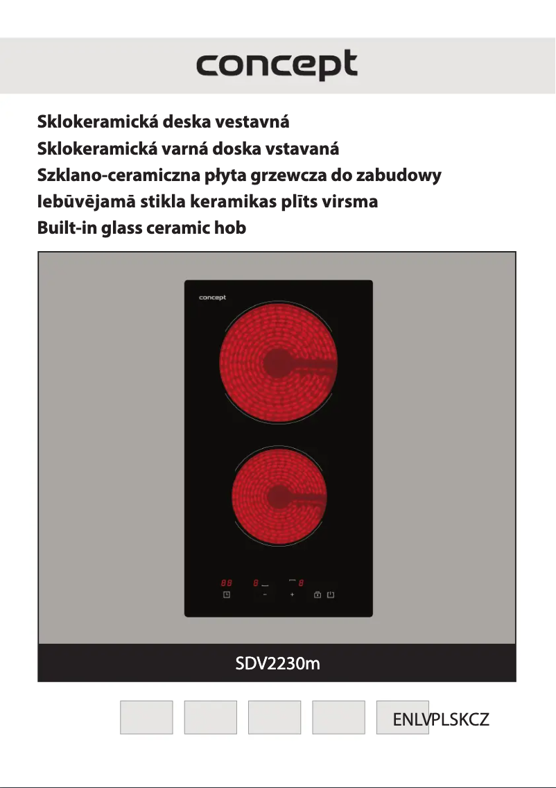 Imagen de la primera página del manual del dispositivo SDV2230m