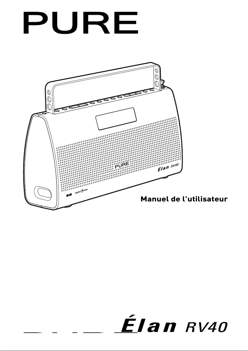 Página 1 del manual Manual de usuario Pure Elan RV40