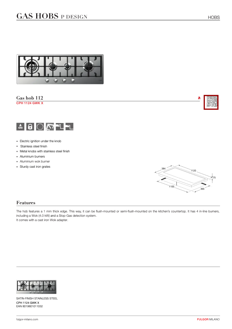 Imagen de la primera página del manual del dispositivo CPH 1124 GWK X