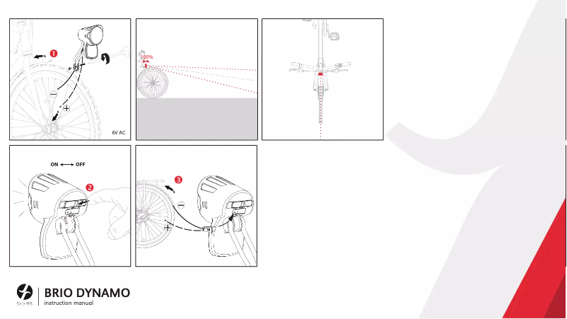 Imagen de la primera página del manual del dispositivo Brio