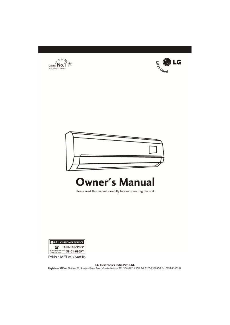 Imagen de la primera página del manual del dispositivo LSN6NW2VF1