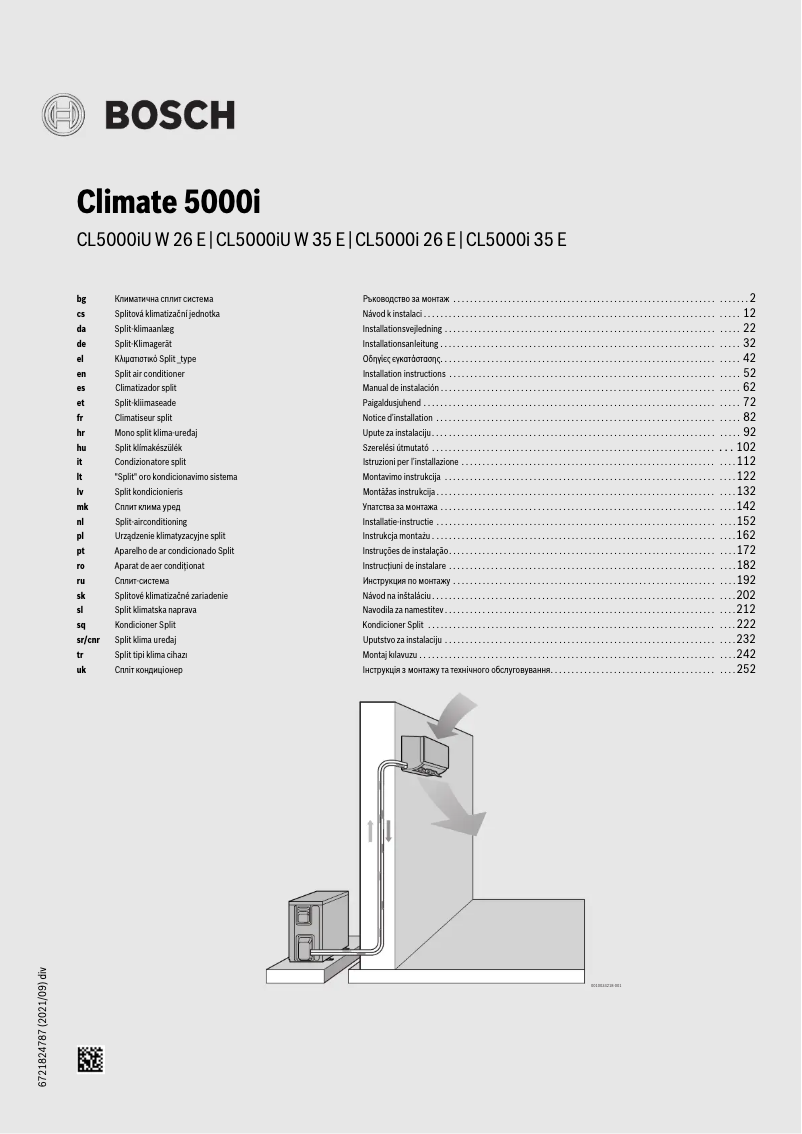 Página 1 del manual Manual de usuario Bosch Climate 5000i