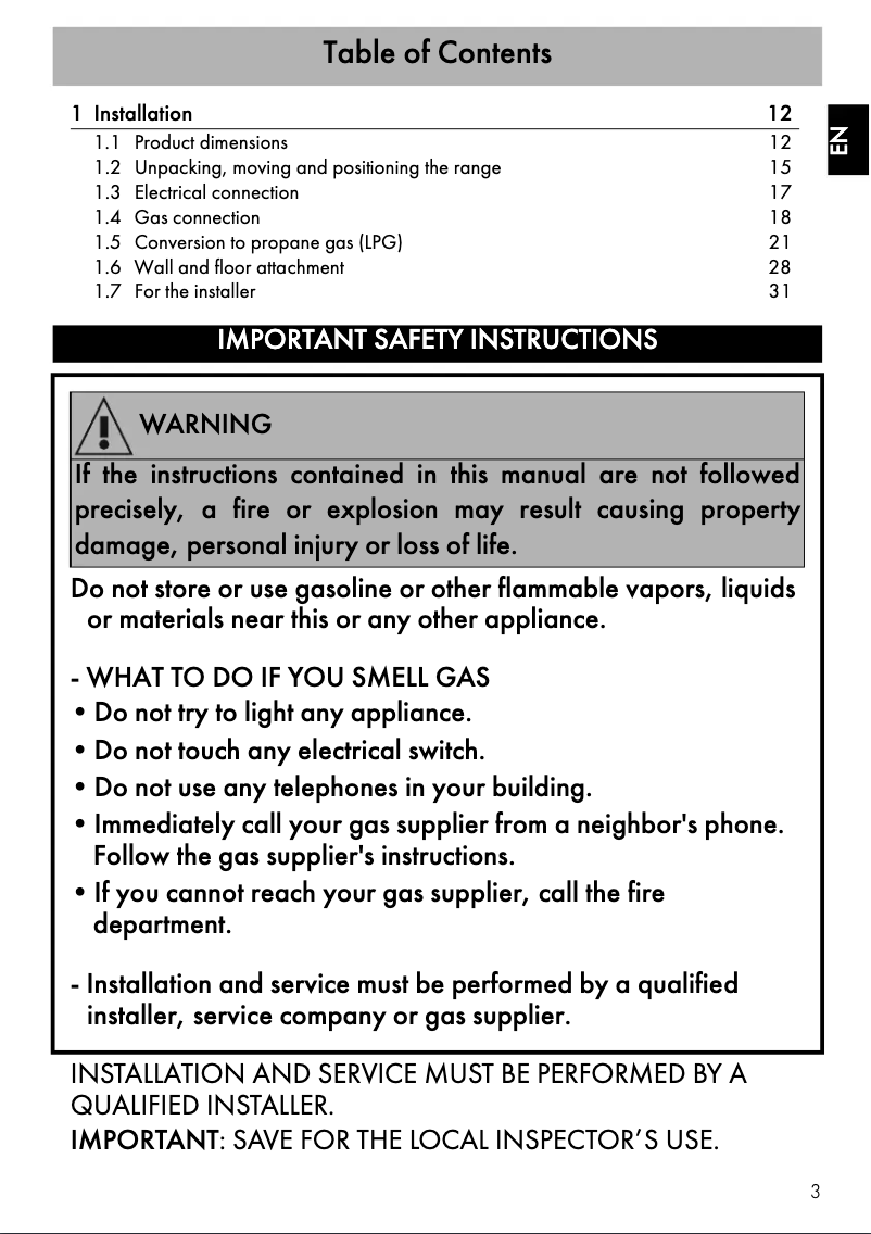 Imagen de la primera página del manual del dispositivo SPR30UGMX