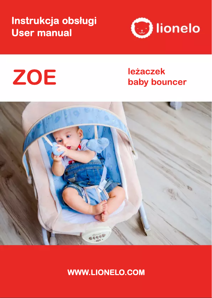 Imagen de la primera página del manual del dispositivo Zoe