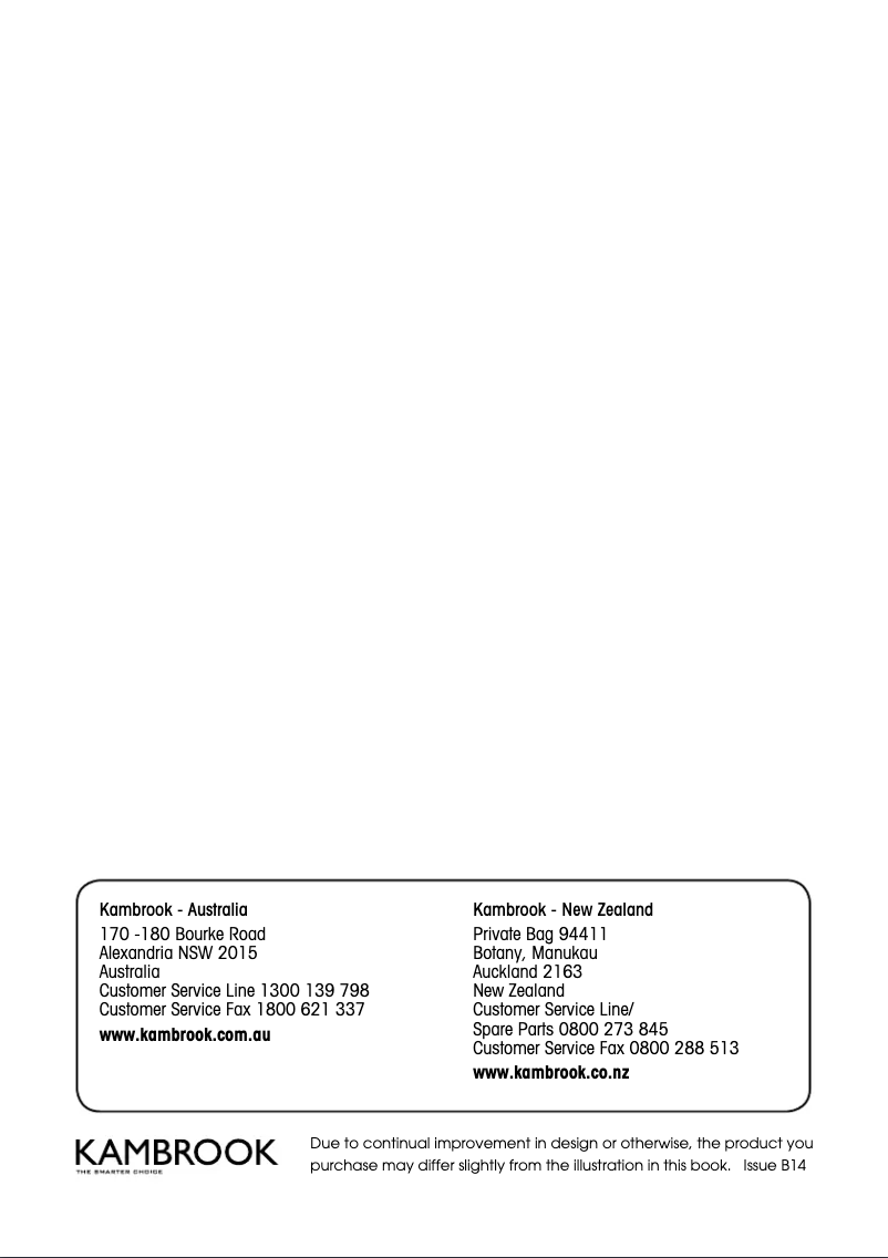 Imagen de la primera página del manual del dispositivo Mix & Store KSB70