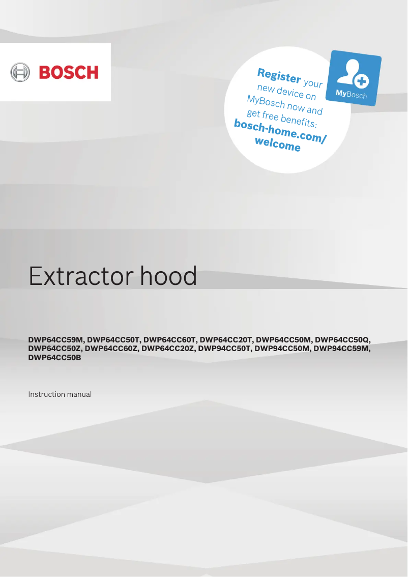 Imagen de la primera página del manual del dispositivo DWP64CC60T