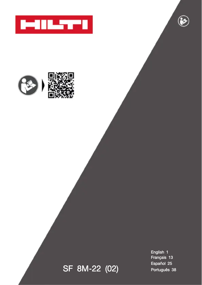 Página nº 1 - Manual de usuario Hilti SF 8M‑22