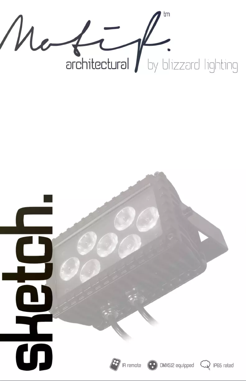 Imagen de la primera página del manual del dispositivo Motif Sketch