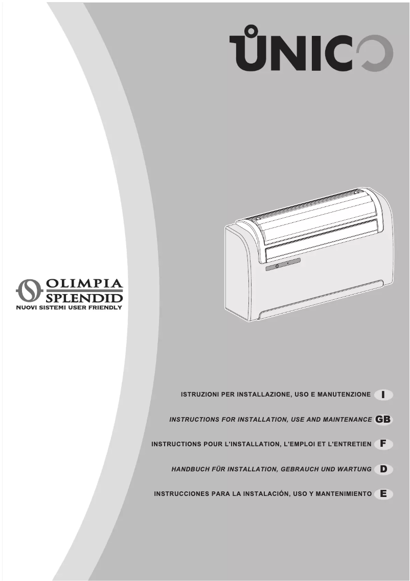 Imagen de la primera página del manual del dispositivo Unico Smart