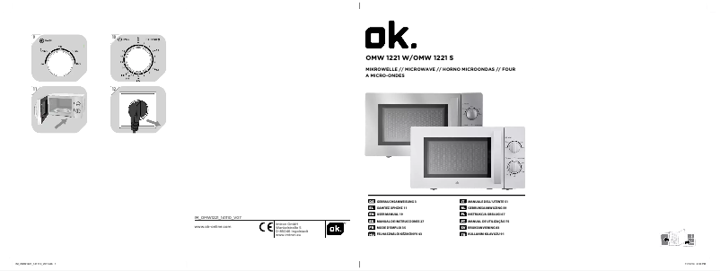 Imagen de la primera página del manual del dispositivo OMW 1221 W