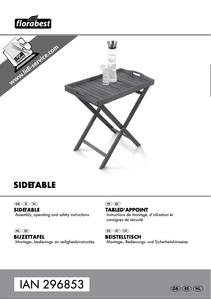 Imagen de la primera página del manual del dispositivo HG03609