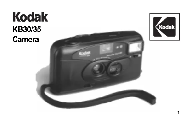 Página nº 1 - Manual de usuario Kodak KB30