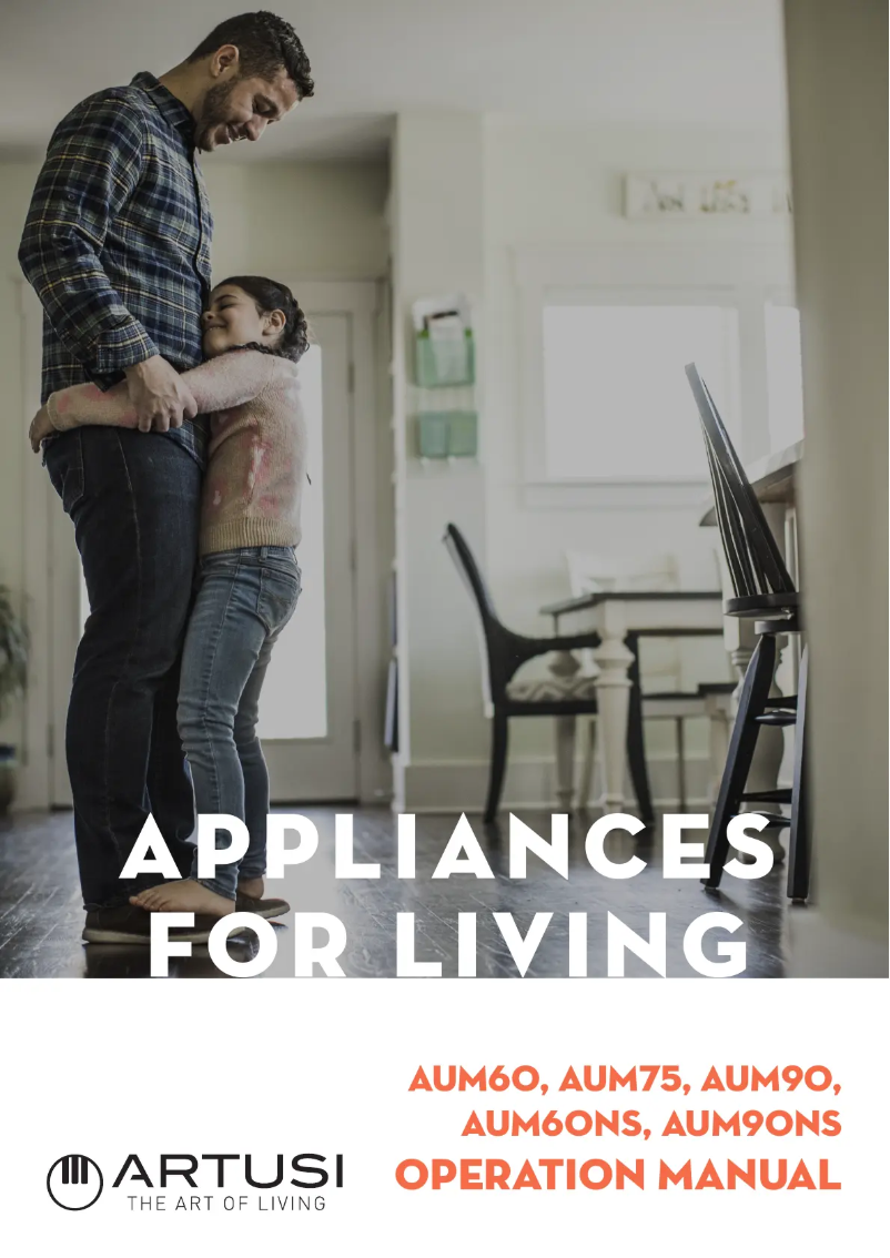 Imagen de la primera página del manual del dispositivo AUM90